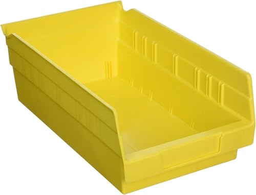 30130 Heavy Duty Plastic Shelf Bins (Yellow / Bin Box)