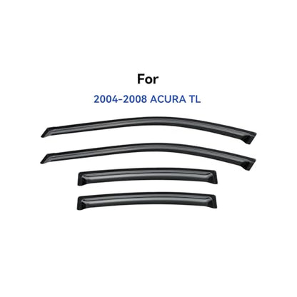 Window Visors Rain Guards for 2004 2005 2006 2007 2008 Acura TL (2004-2008 Acura TL)