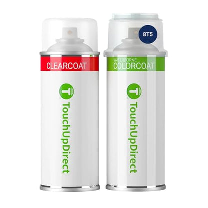 Car Paint Touch Up Spray Kit (Aerosol Spray - Essential Kit / Blue Ribbon/Dark Blue/Orion Blue Pearl)