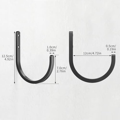 Garden Hose Holder Wall Mount (4 Pack)