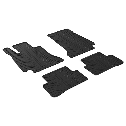 Rubber Floor Mats for Mercedes C Class W205 2015 (Floor Mat / C Class (W205) - 2015-2020)