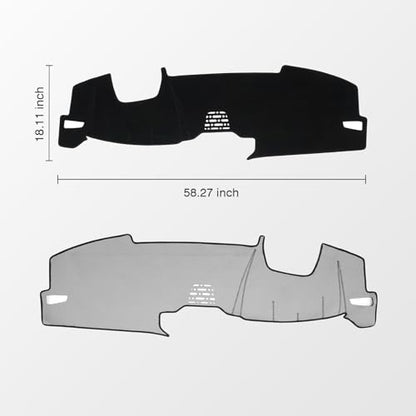Dash Cover Mat for 2023 (Accord 23-26(Black))