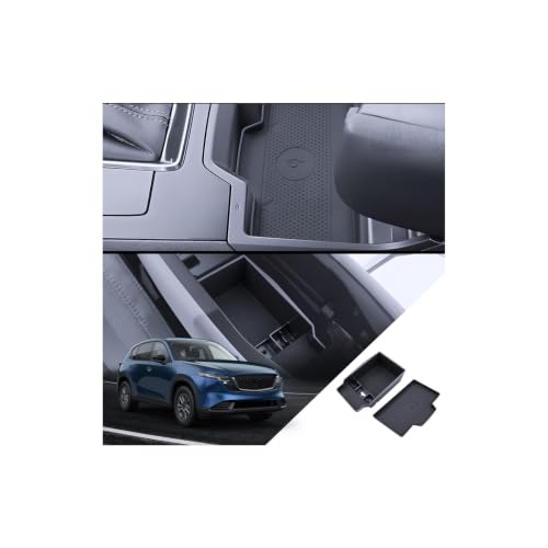 for CX5 Center Console Organizer & Wireless Charging Pad Mats 2026 Mazda CX5 Accessories Non (for 2026 Mazda CX-5)