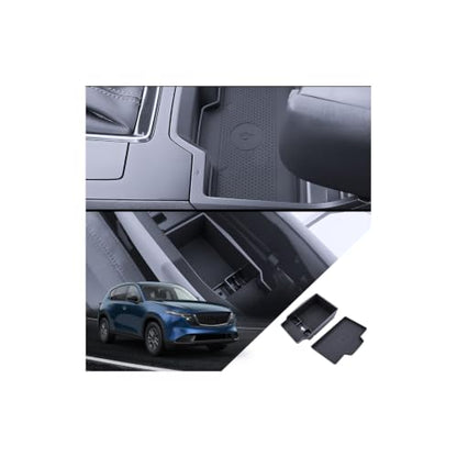 for CX5 Center Console Organizer & Wireless Charging Pad Mats 2026 Mazda CX5 Accessories Non (for 2026 Mazda CX-5)