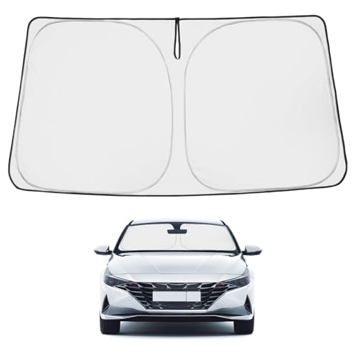 Custom Fit Car Windshield Sun Shade for 2021 (Hyundai Elantra 2021-2026)