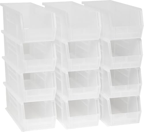 30234 AkroBins Plastic Storage Bins (Clear / Storage Bins Only)