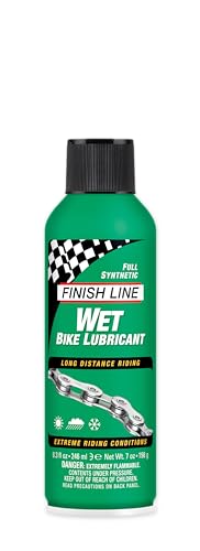 Wet Bike Chain Lubricant 8 fl oz Aerosol (8 oz (Aerosol))