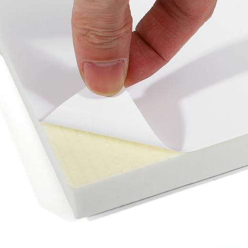 400x120x15mm 2pcs Car Garage Wall Guard Door Bumper Protector Anti Collision Waterproof White (White)