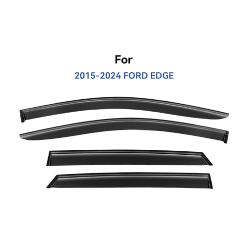 Window Visors Rain Guards for 2015 (2015-2025 Ford Edge)