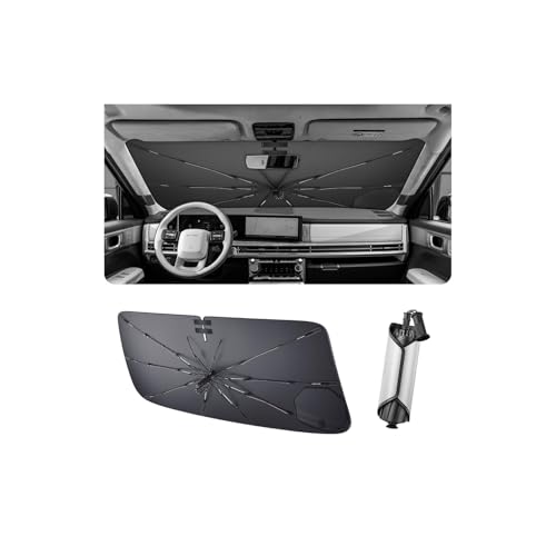 Windshield Sun Shade Umbrella Foldable UV Block Car Front Window Sunshade (Civic 2022-2026/Accord 2023-2026/HRV 2023-2026)