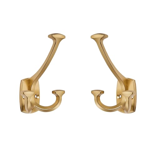 Large Wall Double (Brushed Gold / 1 Inch(23mm)Hole Center)