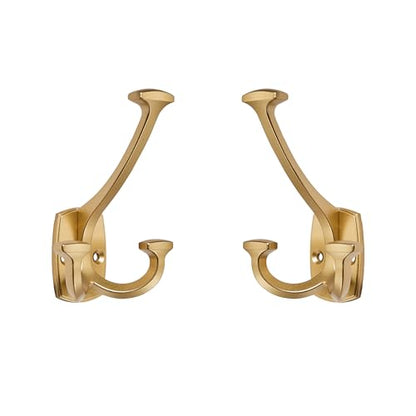 Large Wall Double (Brushed Gold / 1 Inch(23mm)Hole Center)