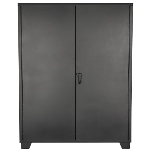 Tool Storage Cabinet with Bin Mounts (Yellow / 230 bins, 60" W x 24" D x 78" H)
