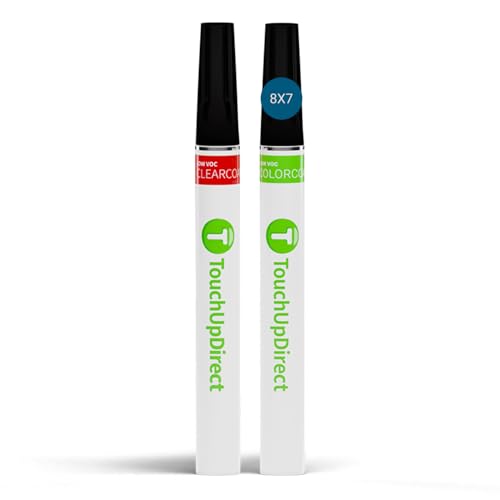 Car Paint Touch Up Brush Kit (Brush - Essential Kit / Electric Storm Blue)