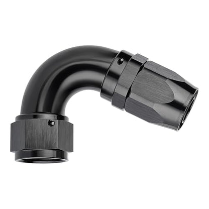 12AN 120 Degree One Piece Full Flow Hose End Fitting Swivel for CPE Braided Hose (12AN / 120 Degree)