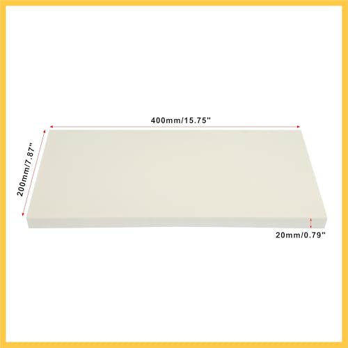 400x200x20mm 4pcs Car Garage Wall Guard Door Bumper Protector Anti Collision Water Resistance White Auto Replacement Parts