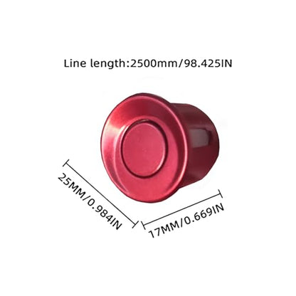 Parking Sensor Kit LCD (Dark Red)