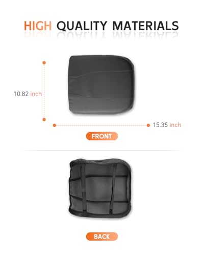 for 2025 2026 Chevrolet Tahoe Center Console Cover Armrest Box Cover for Tahoe (Tahoe Thin Black Leather)