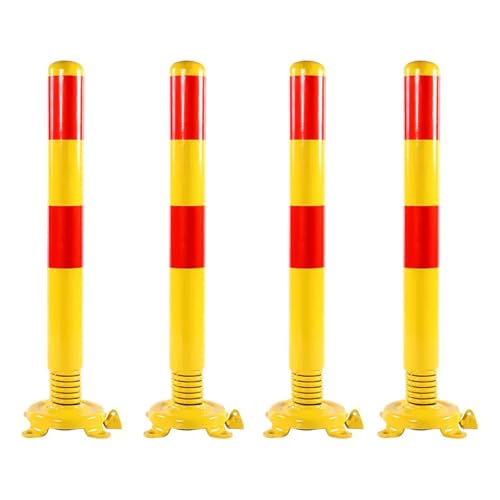 Safety Bollard Post (Yellow (4pcs))