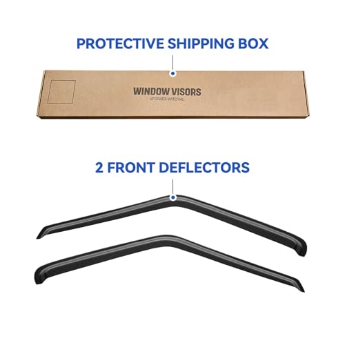 Window Rain Guards for 1994 (1994-2003 Chevrolet S10/GMC Sonoma)