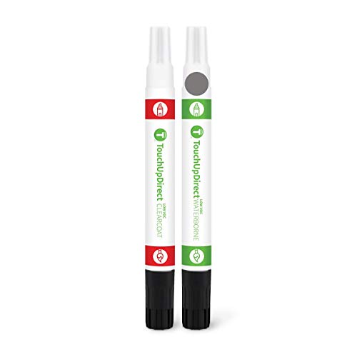 1G3 Magnetic Gray Metallic Compatible with Toyota Exact Match Touch Up Paint Combo (Combo - Essential Kit / Magnetic Gray Metallic)
