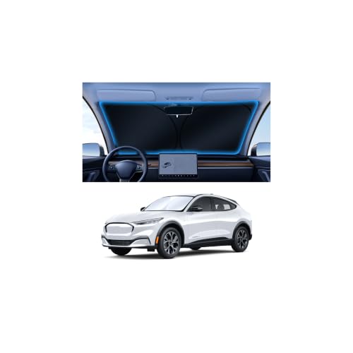 Windshield Sun Shade for 2021 (1PCS Ford Mustang Mach-E 2021-Present)