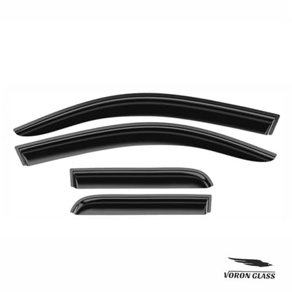 Tape on Extra Durable Rain Guards for Chevrolet (For Silverado 15-19)