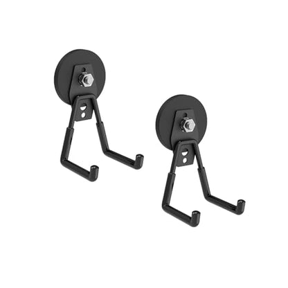 Heavy Duty Magnetic Hooks (Medium L 2Pack 13-65lb)