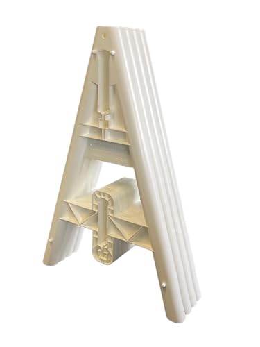 Type 1 A Frame Plastic Barricade with Reflective Double Sided 4 Foot Rail