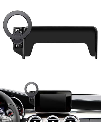 Car Phone Holder for Mercedes (for 16-19 GLC & 15-18 C-Class(7-Inch only))