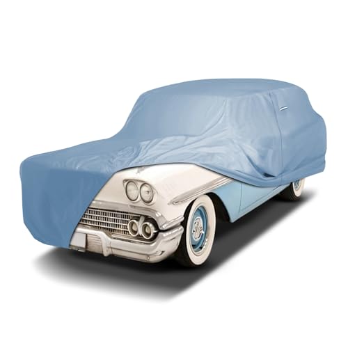 Car Cover Waterproof All Weather for 1958 (14. Brookwood 1958-1972 / Sky Gray)
