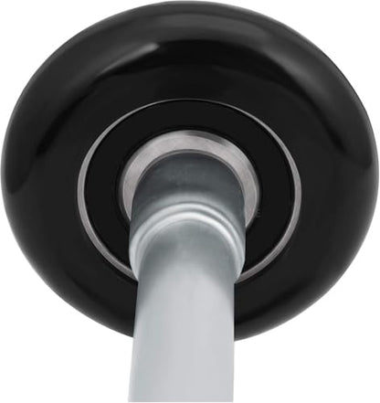 12 Pack Black 2" Nylon Garage Door Roller 4" Stem (12 Pack / Black)