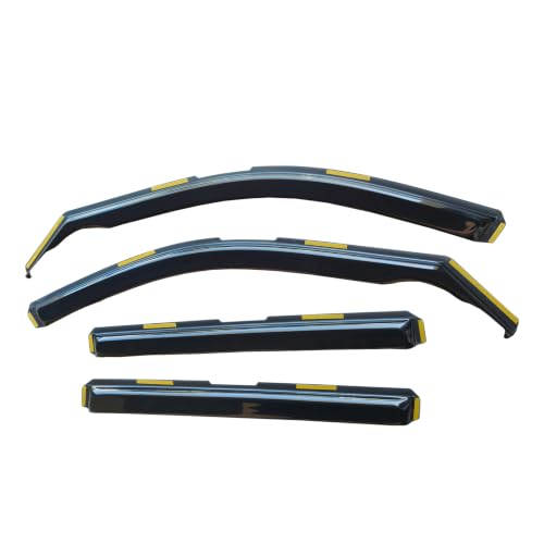 Rain Guards Compatible with Jeep Grand Cherokee L 2021 (for Inchannel Grand Cherokee L 2021-2024)