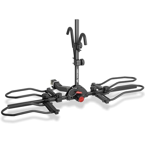 Hitch Bike Rack for 2 Bikes (Black)