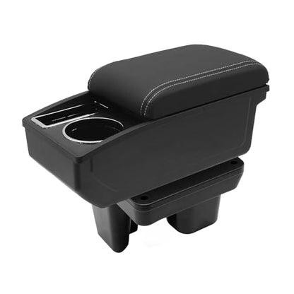Armrest Box for Toyota Hilux Accessories (White Thread)