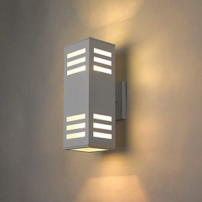 Porch Lights Outdoor Modern (White/Modern 1 / 13inch (1 lamp))