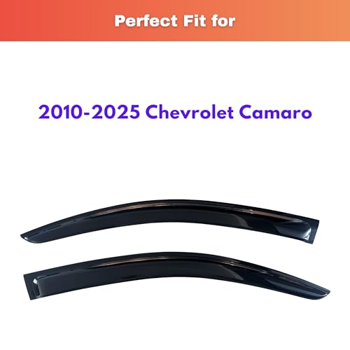 Rain Guards Window Visors for 2010 (2010-2025 Camaro)