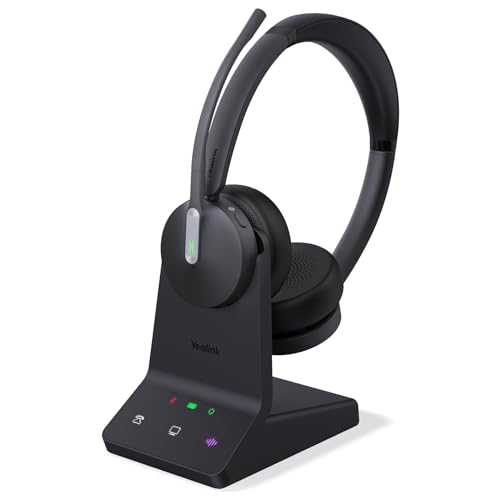WH64 Dual UC DECT & Bluetooth Wireless Headset for Phone PC Mobile (WH64 Dual-UC)