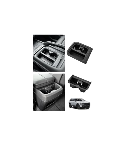 Front & Rear Cup Holder Insert for 2027 Kia Telluride LX (For 2027 Kia Telluride)