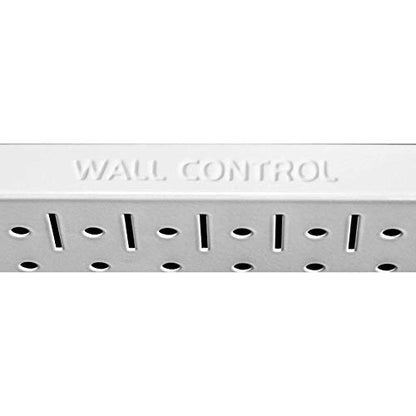 30-WRK-400WB Standard Workbench Metal Pegboard Tool Organizer,White/Black (White/Black)