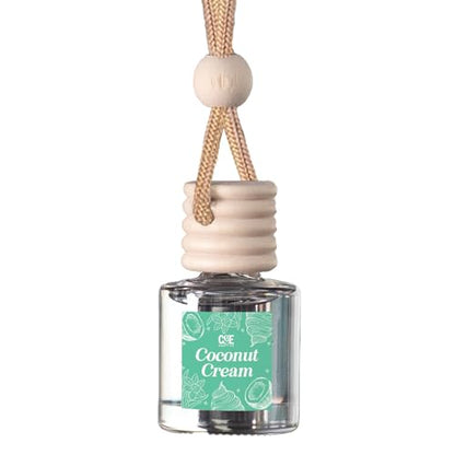 CANDECraftCo 2 Pack Hanging Car Air Freshener Diffuser for Essential Oils
