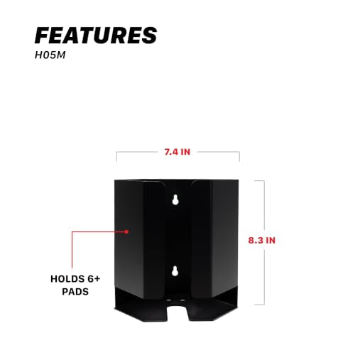 Universal 5" Foam Pad Holder Mini (5" Mini (6+ Pads) Logo)