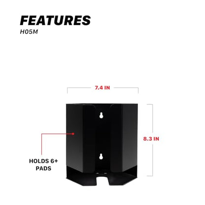 Universal 5" Foam Pad Holder Mini (5" Mini (6+ Pads) Logo)