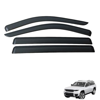 Outside Rain Guards Compatible with Jeep Grand Cherokee L 21 (For Grand Cherokee L 2021-2026 Outside)