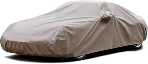 Car Cover Waterproof All Weather (Brown / CL: for Coupe (Length 183"-193"))