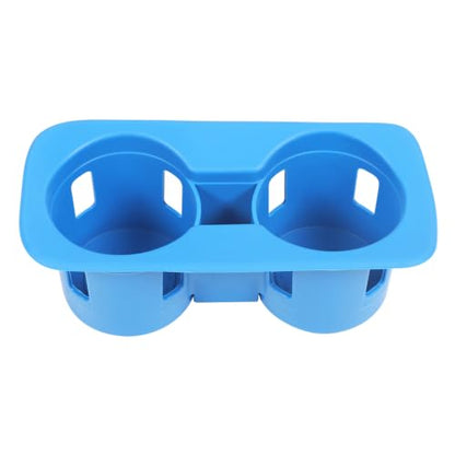 Center Console Cup Holder Protector Compatible with Ford Maverick 2022 (Blue)