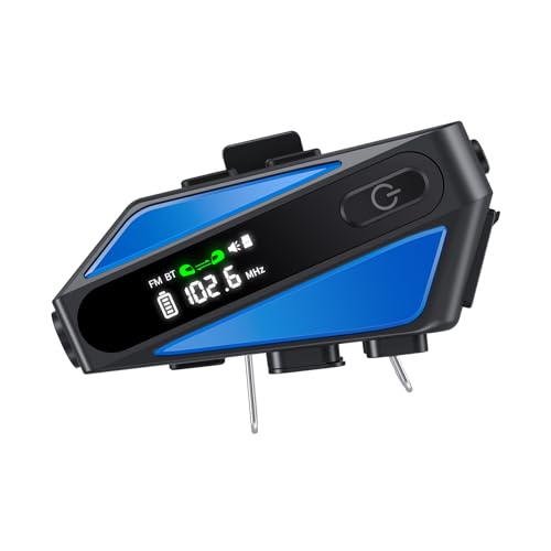 Motorcycle Helmet Bluetooth Headset (Blue)