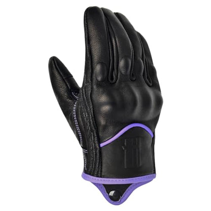 Harssidanza Woman Touch Motorcycle Racing Gloves GL016US Light Purple L (Large / Light Purple)