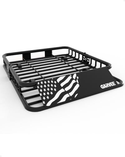 51" x 36" Universal Roof Rack Cargo Carrier Basket (Flag / 51'' Roof Basket)