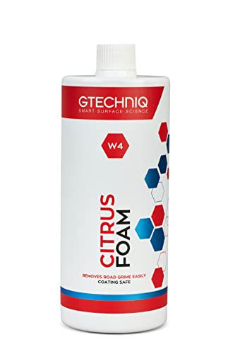 W4 Citrus Foam Shampoo and Degreaser for Cars (34 Fl Oz (Pack of 1))